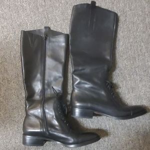 Saks fifth Ave black boots 8.5M